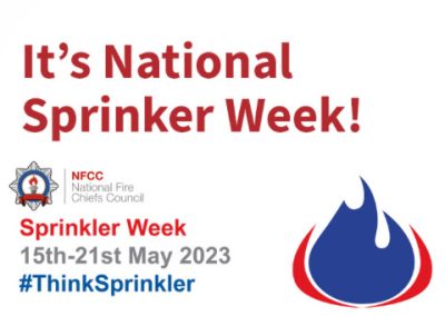 National Sprinkler Week!